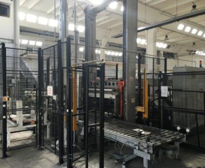 Pallettizzatori, depallettizzatori e fasciatori