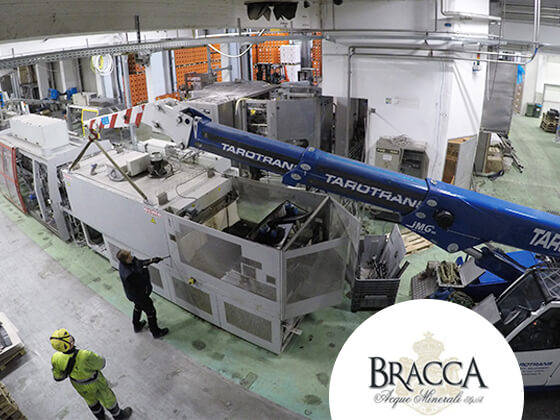 Bottling line dismantling in just 48 hours