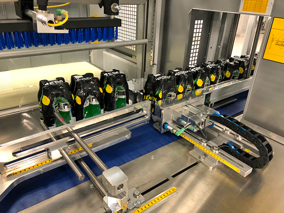 Fornitura e collaudo di confezionatrice per linea LemonSoda