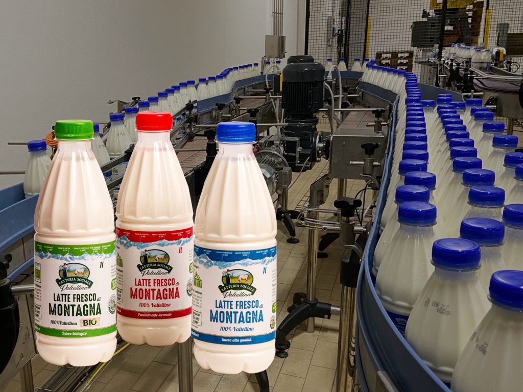 Latteria Valtellina: BBM transforma las cintas de las líneas PET en un tiempo récord