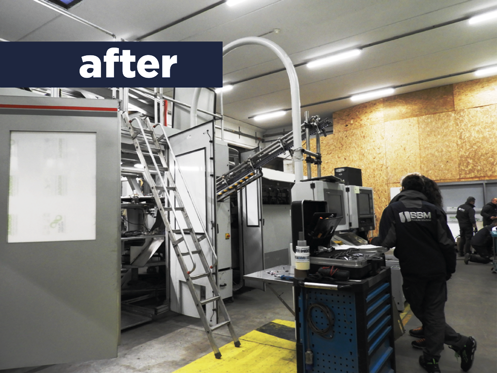 Combi Sidel BBM Service maintenance