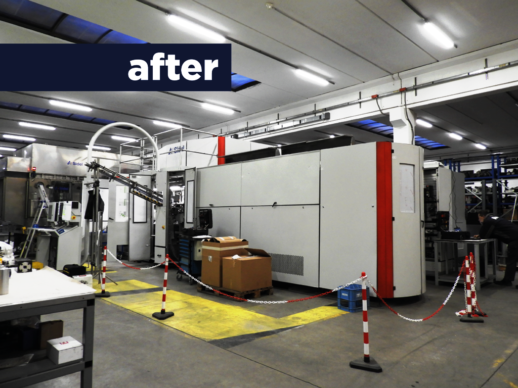 Combi Sidel BBM Service maintenance