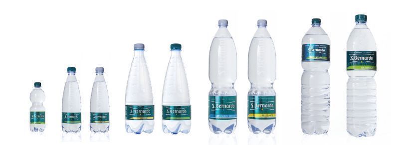 bottiglie PET ACQUA san bernardo
