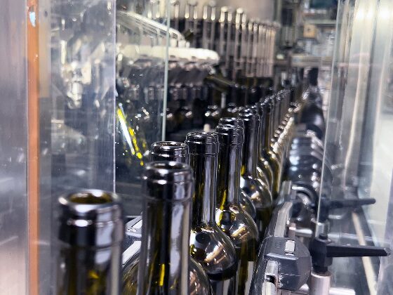 Glass line optimisation for Cantina Lavis