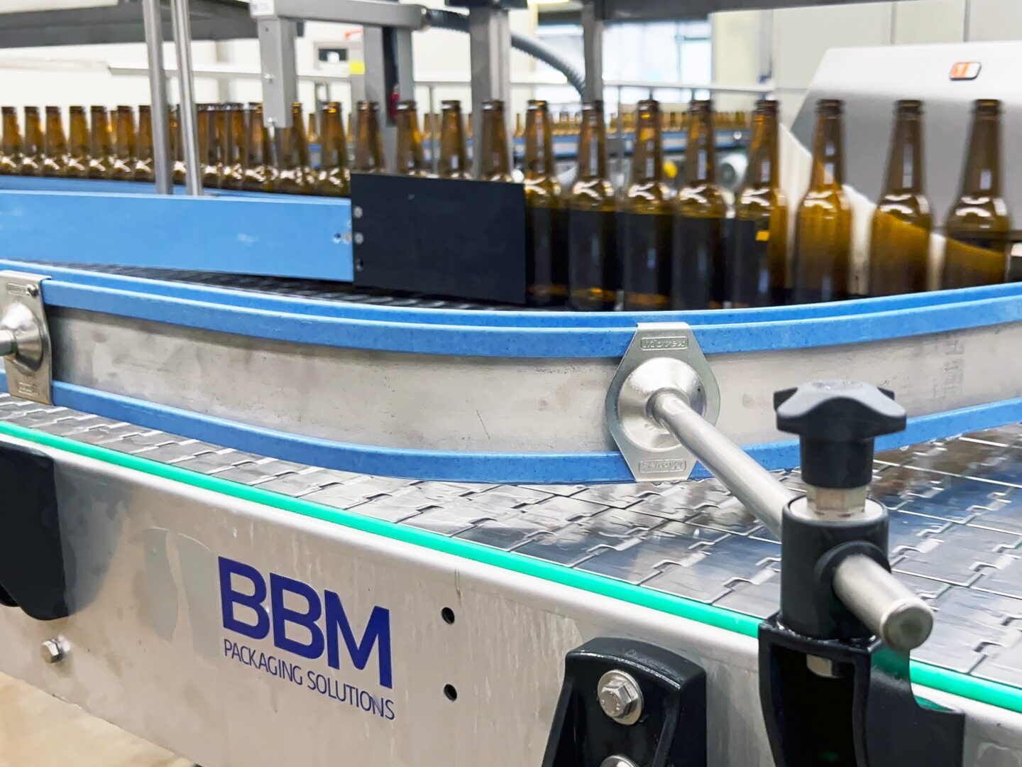Supply and installation of conveyors for beer bottling plant