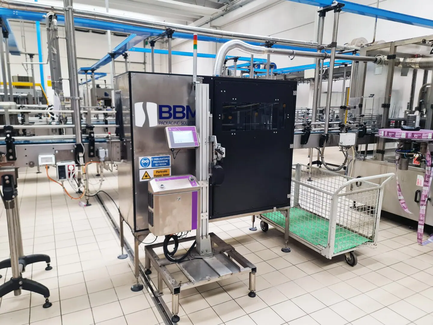 BBM is a partner in safety on packaging and bottling lines