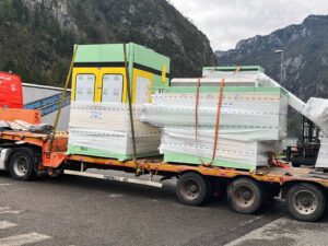 Trasporto della soffiatrice SIDEL SBO10