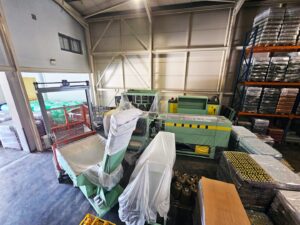 Soffiatrice SIDEL SBO10 in fase di installazione presso il cliente FIMI Beverages a Creta (Grecia)