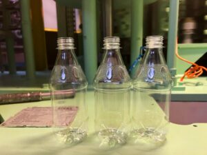 botellas sopladas en sopladora SIDEL SBO10 reacondicionada