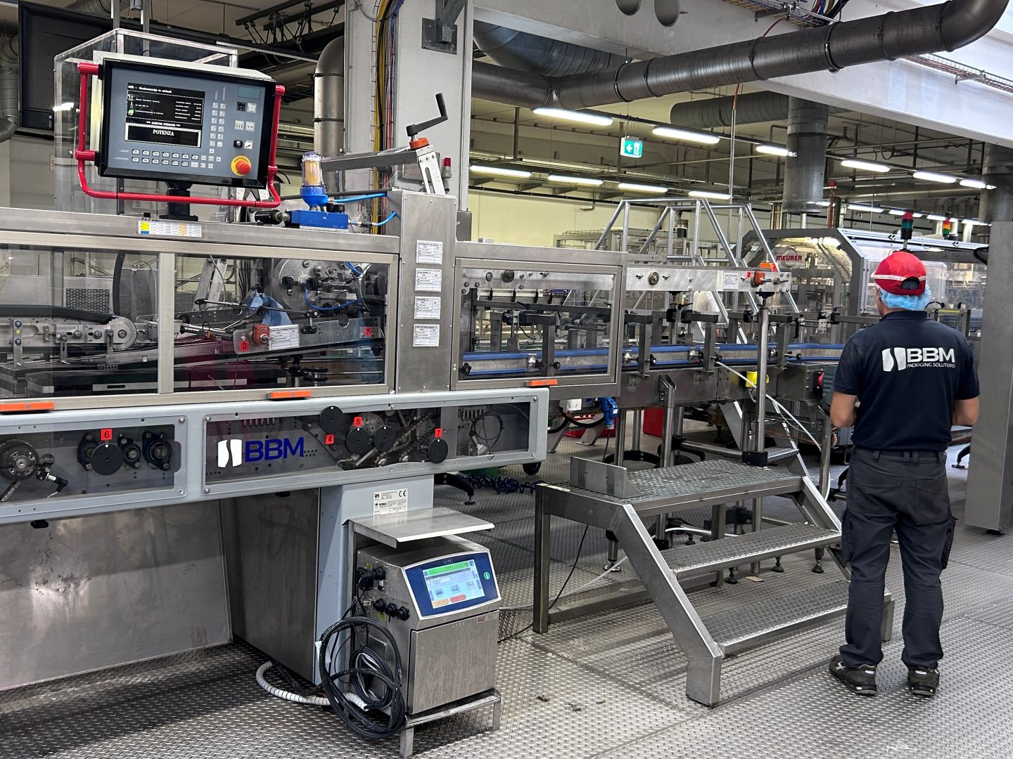 Milk Packaging System with Overhauled Used Cluster Machine