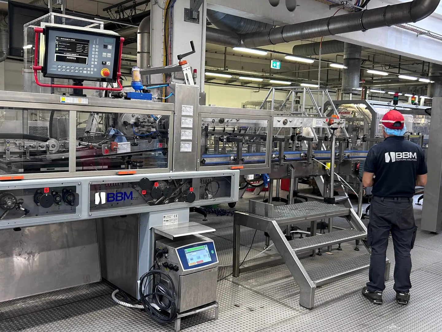 Milk Packaging System with Overhauled Used Cluster Machine