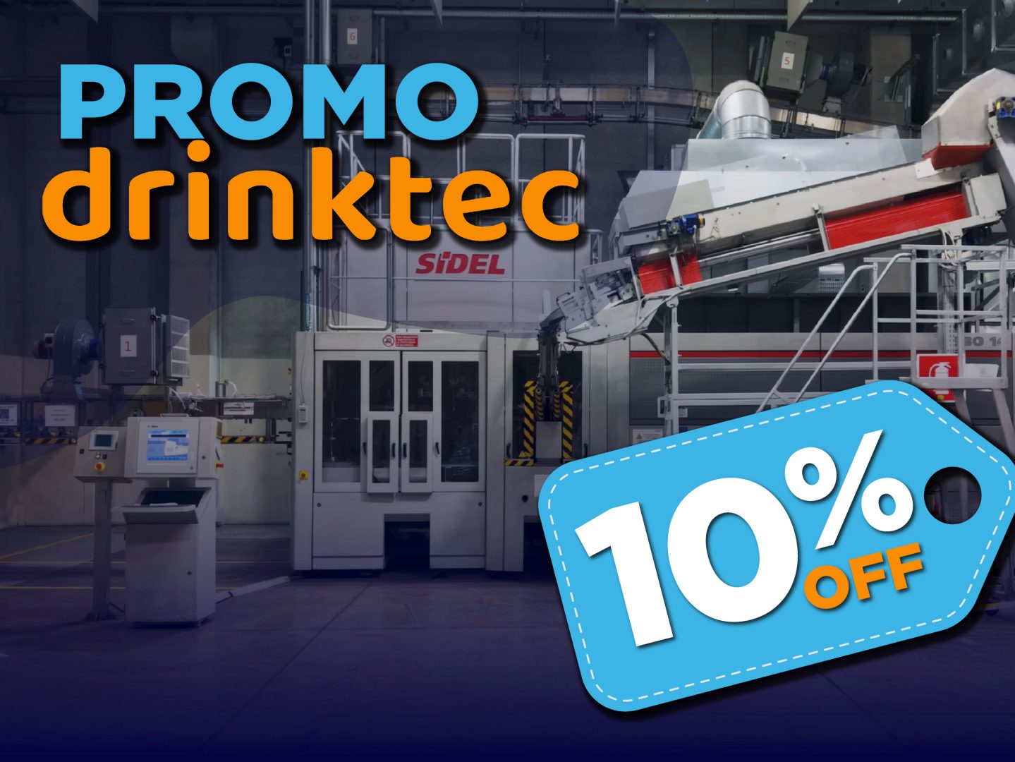 Discover the BBM promotion for Drinktec 2025: an exclusive 10% discount for new customers on machines, spare parts, and services.