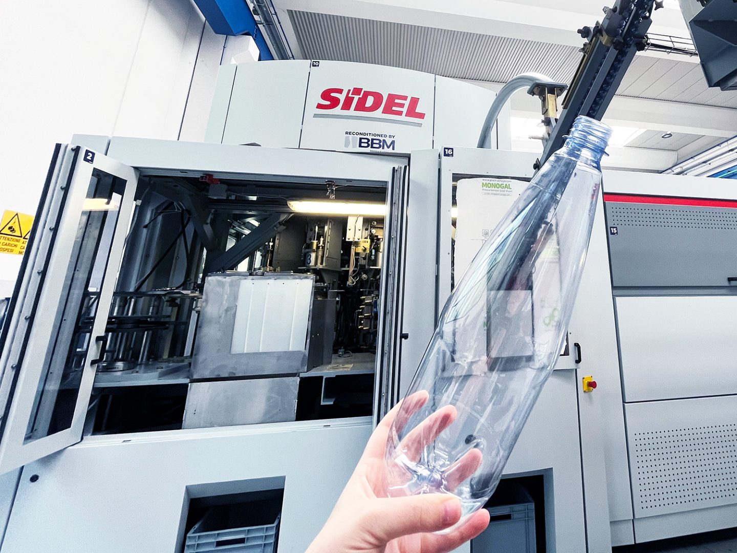 100% refurbished SIDEL blow molder, guaranteed for SPS