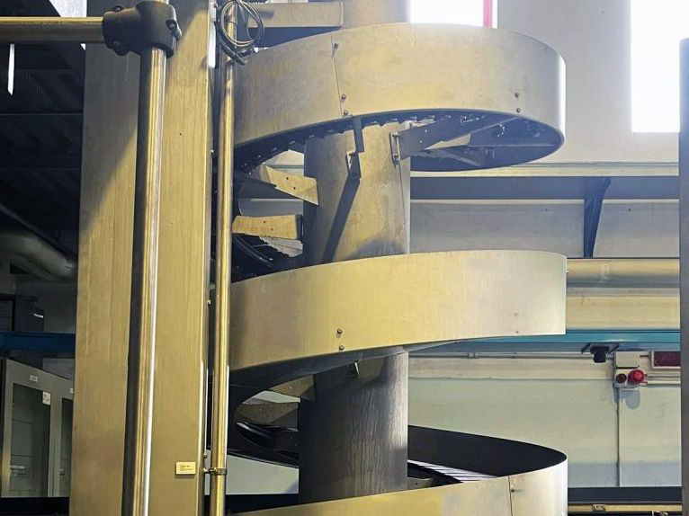 nastro trasporto a spirale Ambaflex in vendita usato e revisionato