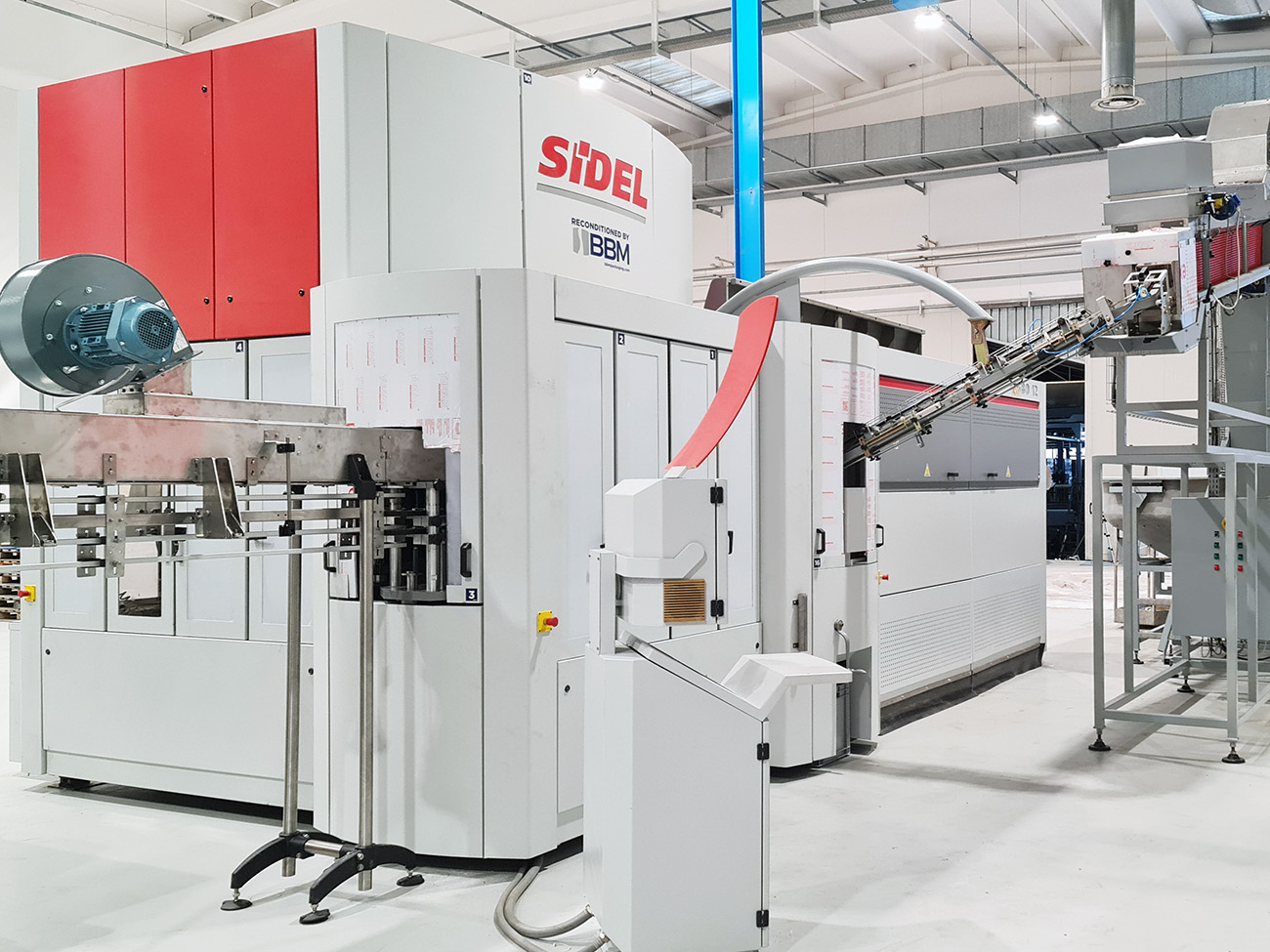 Immagine di una soffiatrice Sidel usata e ricondizionata in vendita presso BBM Packaging.