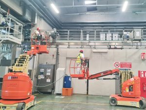 BBM déplace une ligne avec ses propres moyens