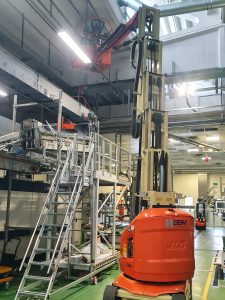 BBM déplace une ligne avec ses propres moyens